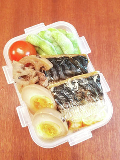 お弁当 塩さば-レシピのメイン写真