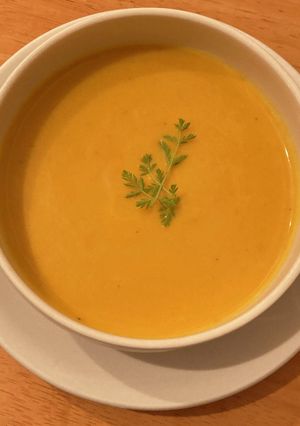 にんじんと玉ねぎと豆乳のポタージュ-レシピのメイン写真