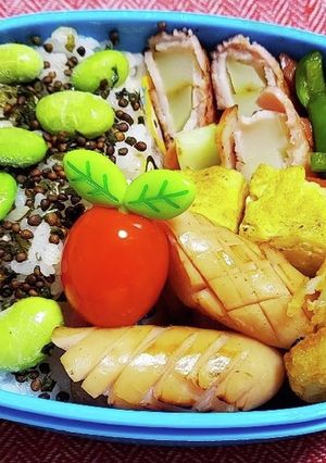ブロッコリーの茎のベーコン巻-レシピのメイン写真
