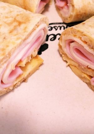 ハムチーズブリトー-レシピのメイン写真