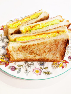 卵焼き器で作る焼サンド-レシピのメイン写真