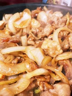 玉ねぎたっぷりぷりの生姜焼き-レシピのメイン写真