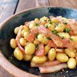 5分で簡単♪大豆のペペロンチーノ風