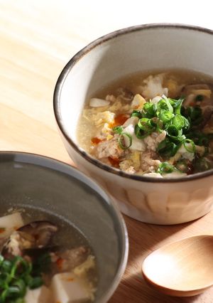 和風酸辣湯-レシピのメイン写真