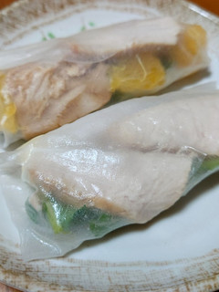 梅とサラダチキンの生春巻-レシピのメイン写真