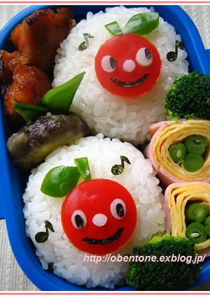 保温用キャラ弁♪ヤマハのぷっぷるちゃん♪-レシピのメイン写真