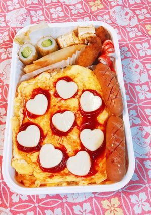 パートナーのお弁当♡2月7日(月)♡-レシピのメイン写真