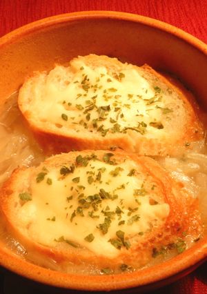 オニオングラタンスープ寒い日に時短・節約-レシピのメイン写真