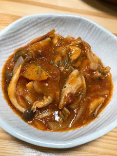鶏のトマト煮込み-レシピのメイン写真