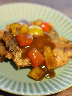 簡単給食 あじの唐揚げカレー風味-レシピのメイン写真