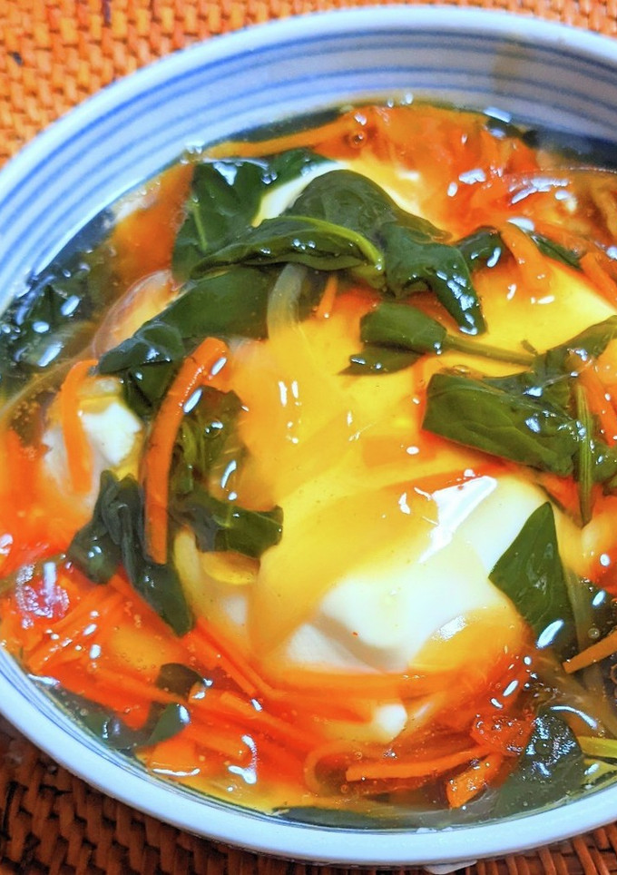 和風あんかけ豆富-レシピのメイン写真