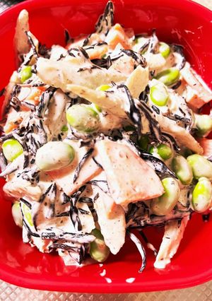 ひじきの胡麻マヨサラダ-レシピのメイン写真