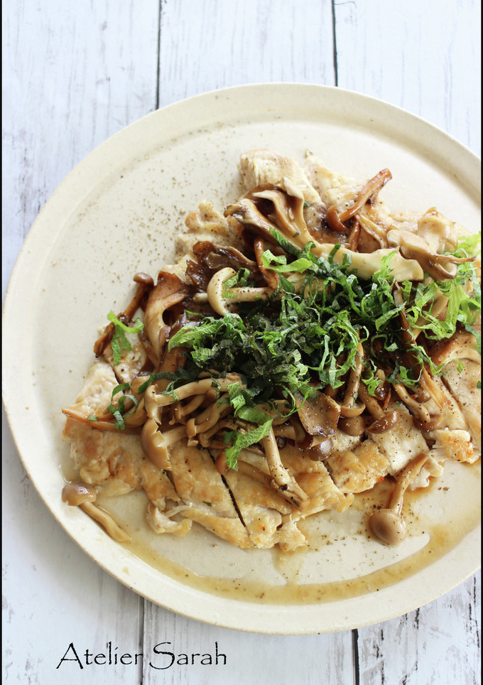 簡単！鶏胸肉でステーキ★和風きのこソース-レシピのメイン写真