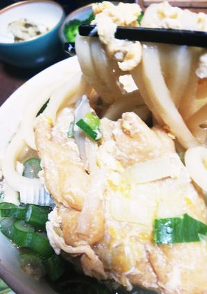 ばあばｧが、お昼饂飩炊いたよ！ゆりさん風-レシピのメイン写真