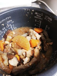 炊飯器で鶏と大根の煮物-レシピのメイン写真