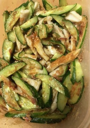 竹輪ときゅうりの中華風胡麻和え-レシピのメイン写真