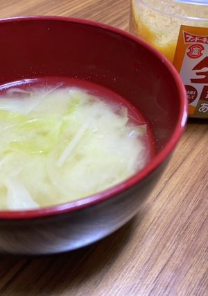 【覚書】生きてるのお味噌汁-レシピのメイン写真