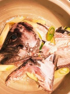 釣って来たマハタで鍋しゃぶ-レシピのメイン写真
