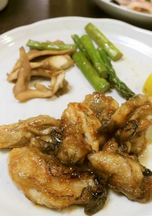 牡蠣のソテー 甘酢風-レシピのメイン写真