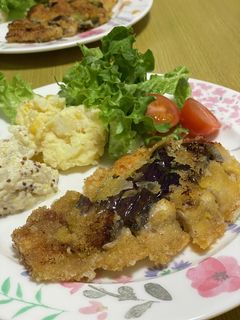 豚肉と茄子のはさみ揚げ-レシピのメイン写真