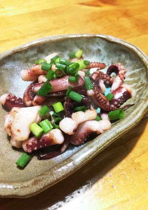 プリプリ☆イカ下足のバター醤油焼き♪-レシピのメイン写真