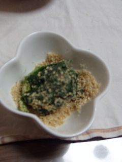 ほうれん草のゴマ和え-レシピのメイン写真