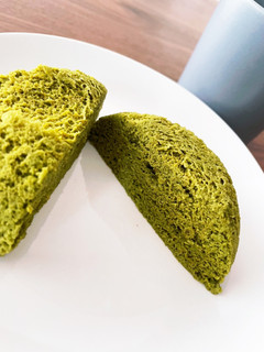【糖質オフ】ふわふわ抹茶おから蒸しパン-レシピのメイン写真