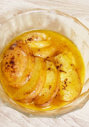 レンジで簡単★シナモンのりんご煮-レシピのメイン写真