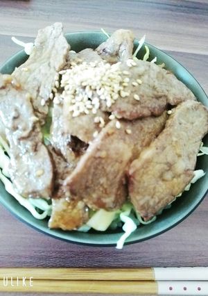 ミニカルビ丼！御台所様の御乱心(´`:)-レシピのメイン写真