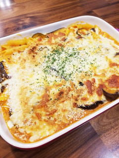 レトルトで簡単!なすのミートペンネ-レシピのメイン写真