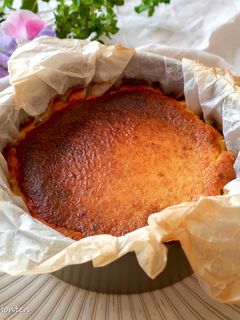 あま酒入りバスクチーズケーキ-レシピのメイン写真