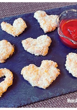 チキンナゲット　ハート型-レシピのメイン写真