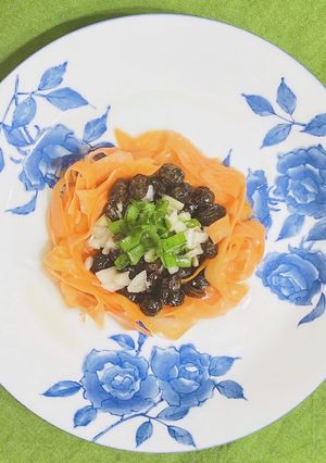 手作り黒豆納豆のサラダ-レシピのメイン写真