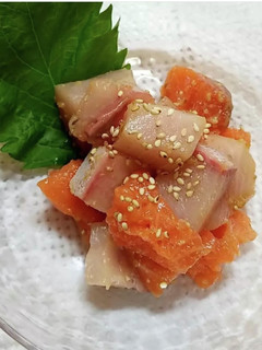 「柚子胡椒はじける」おさしみ和え!-レシピのメイン写真