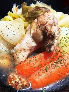 鶏手羽元とゴロゴロ野菜の【焼きポトフ】-レシピのメイン写真