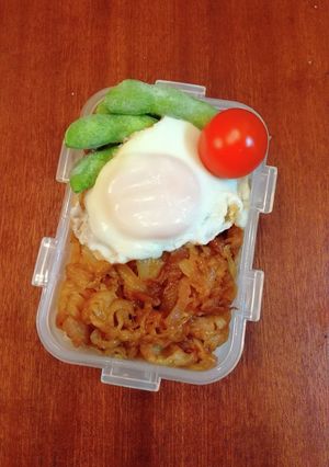 お弁当　焼肉-レシピのメイン写真