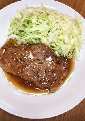 トンテキジャムバターソース-レシピのメイン写真