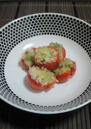 ミニトマトのエスカルゴ風-レシピのメイン写真