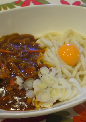 簡単☆コク辛カレーうどん～♬-レシピのメイン写真
