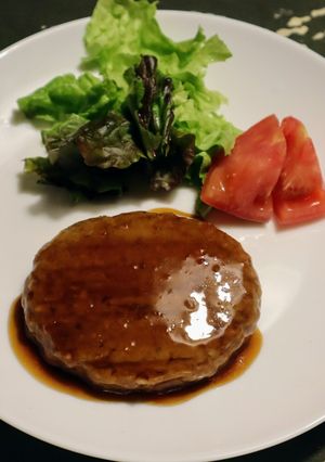 みたらしハンバーグ-レシピのメイン写真