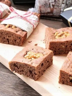 バレンタイン♡甘酒入りブラウニー-レシピのメイン写真
