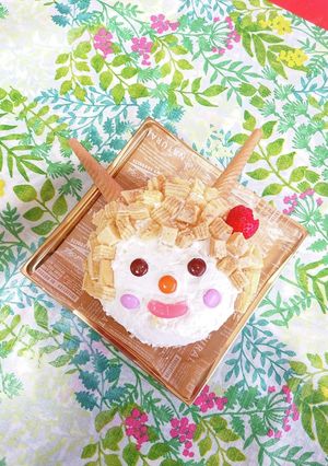 2022年☆節分☆丼ぶりdeケーキ-レシピのメイン写真