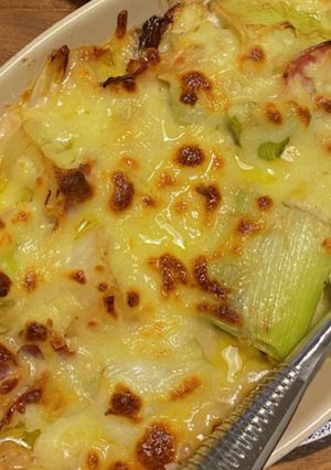 上州ねぎのグラタン-レシピのメイン写真