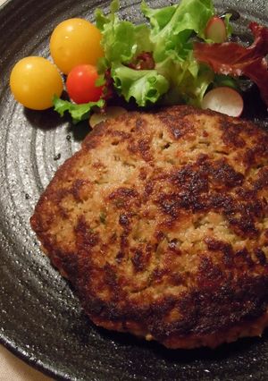 お弁当にも!苦手野菜たっぷり☆ハンバーグ-レシピのメイン写真