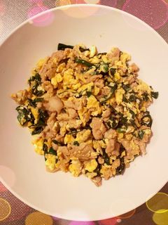 ♡簡単!豚肉ニラ玉炒め♡-レシピのメイン写真