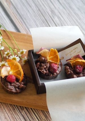 混ぜるだけドライフルーツでチョコクランチ-レシピのメイン写真