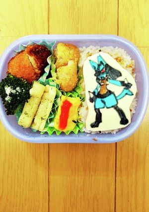 お弁当　ポケモンキャラ　オブアート◇-レシピのメイン写真