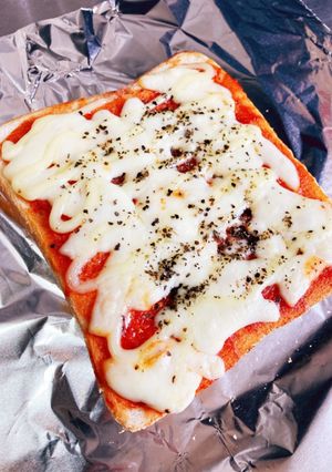 具無し!簡単本格ピザトースト-レシピのメイン写真