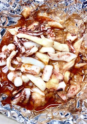 烏賊ワタホイル焼き-レシピのメイン写真