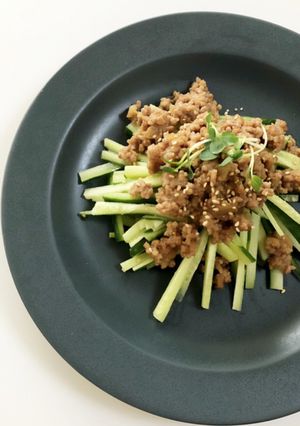 ササッと☆肉味噌きゅうり-レシピのメイン写真